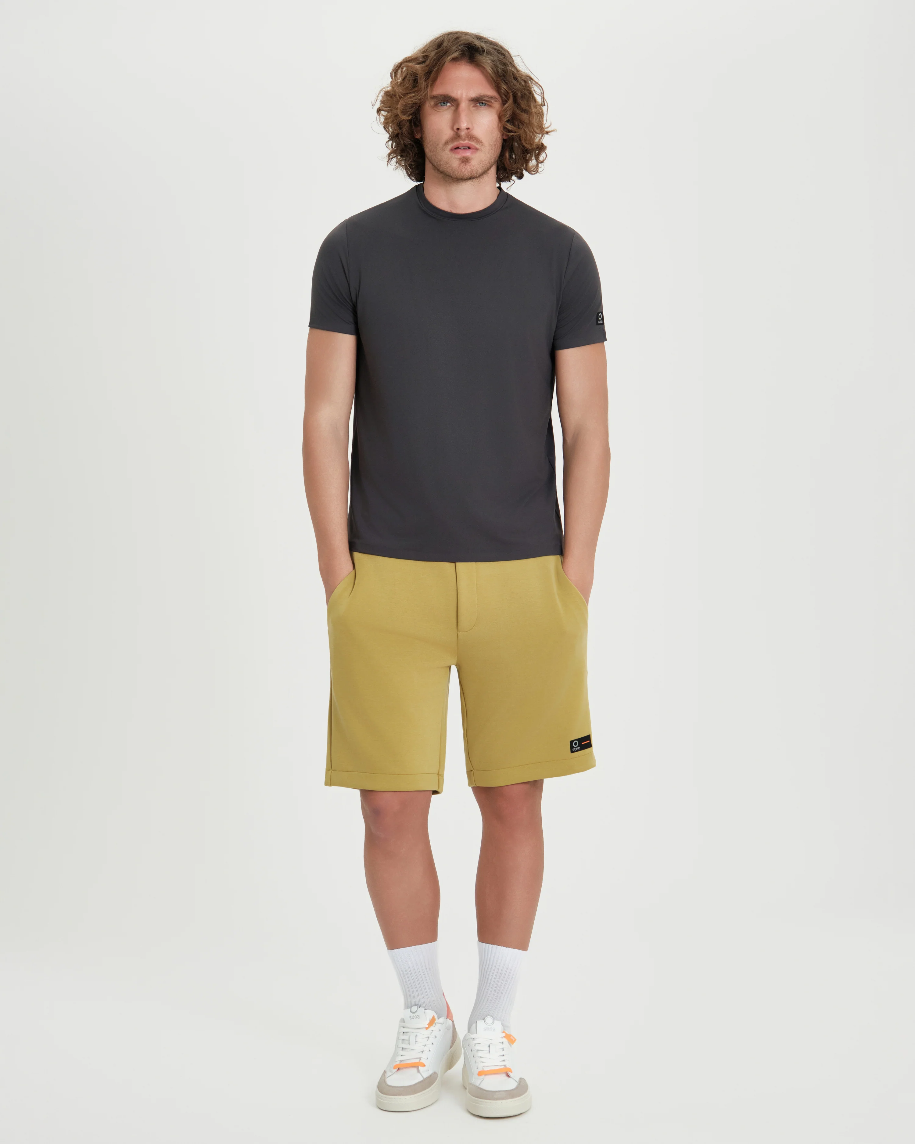 Bermuda Uomo SUNS Ale Lux in tessuto morbido ed elasticizzato - Image 13