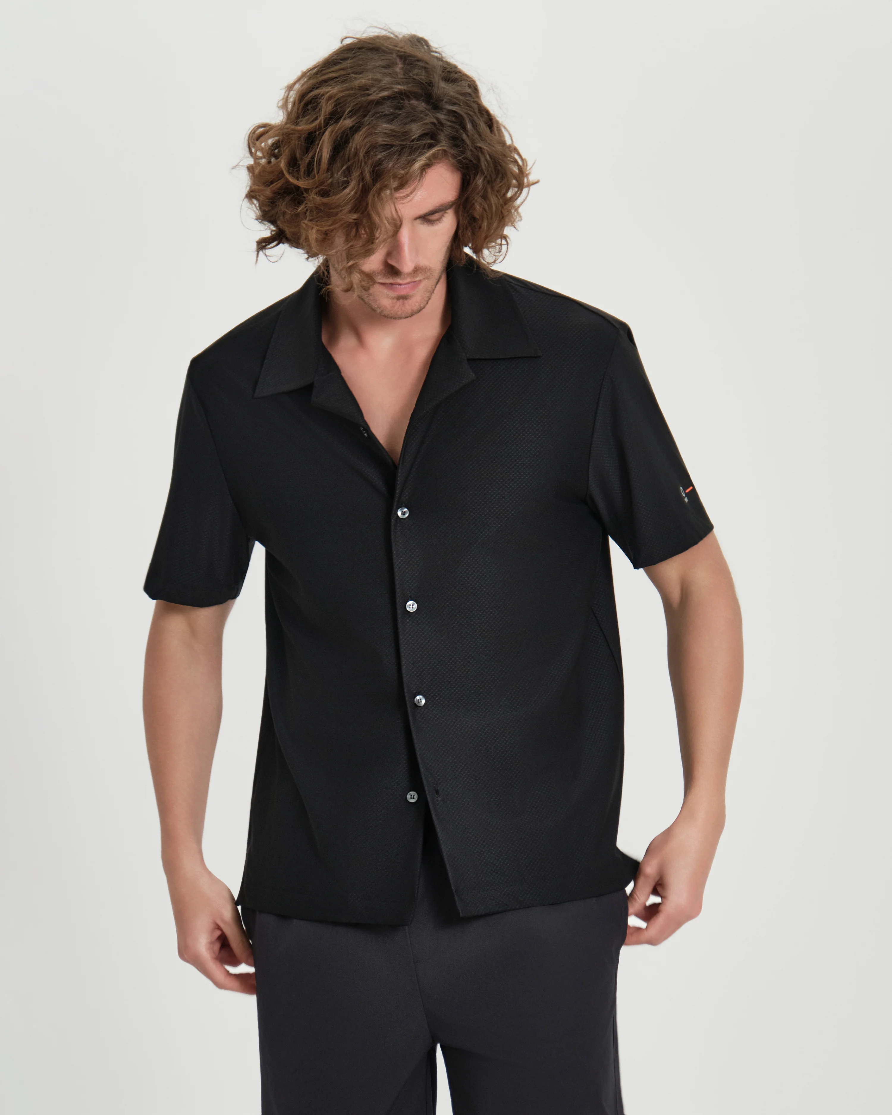 Camicia Uomo Suns Boards Boxy a maniche corte vestibilità comfort fit - Image 3