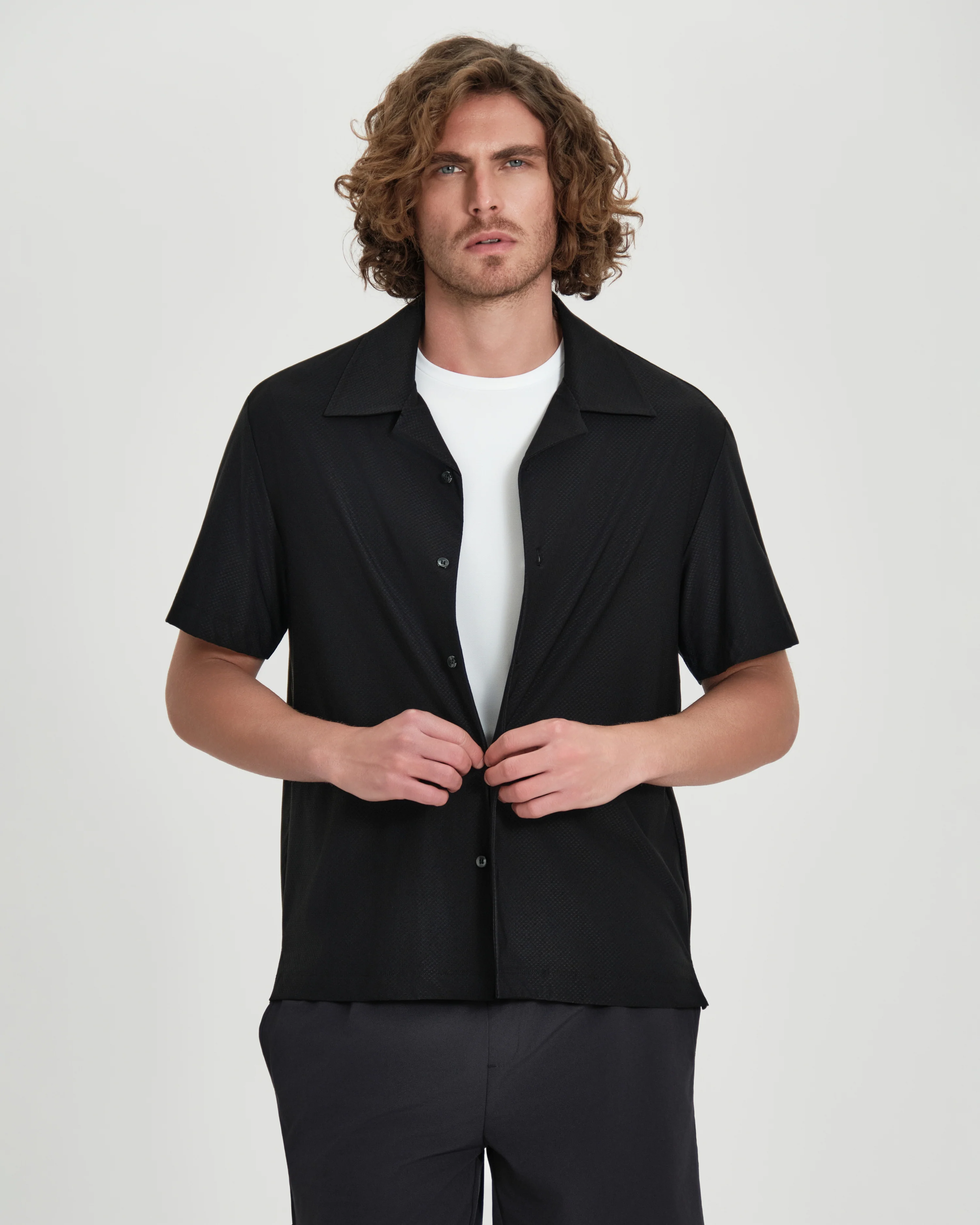 Camicia Uomo Suns Boards Boxy a maniche corte vestibilità comfort fit - Image 6