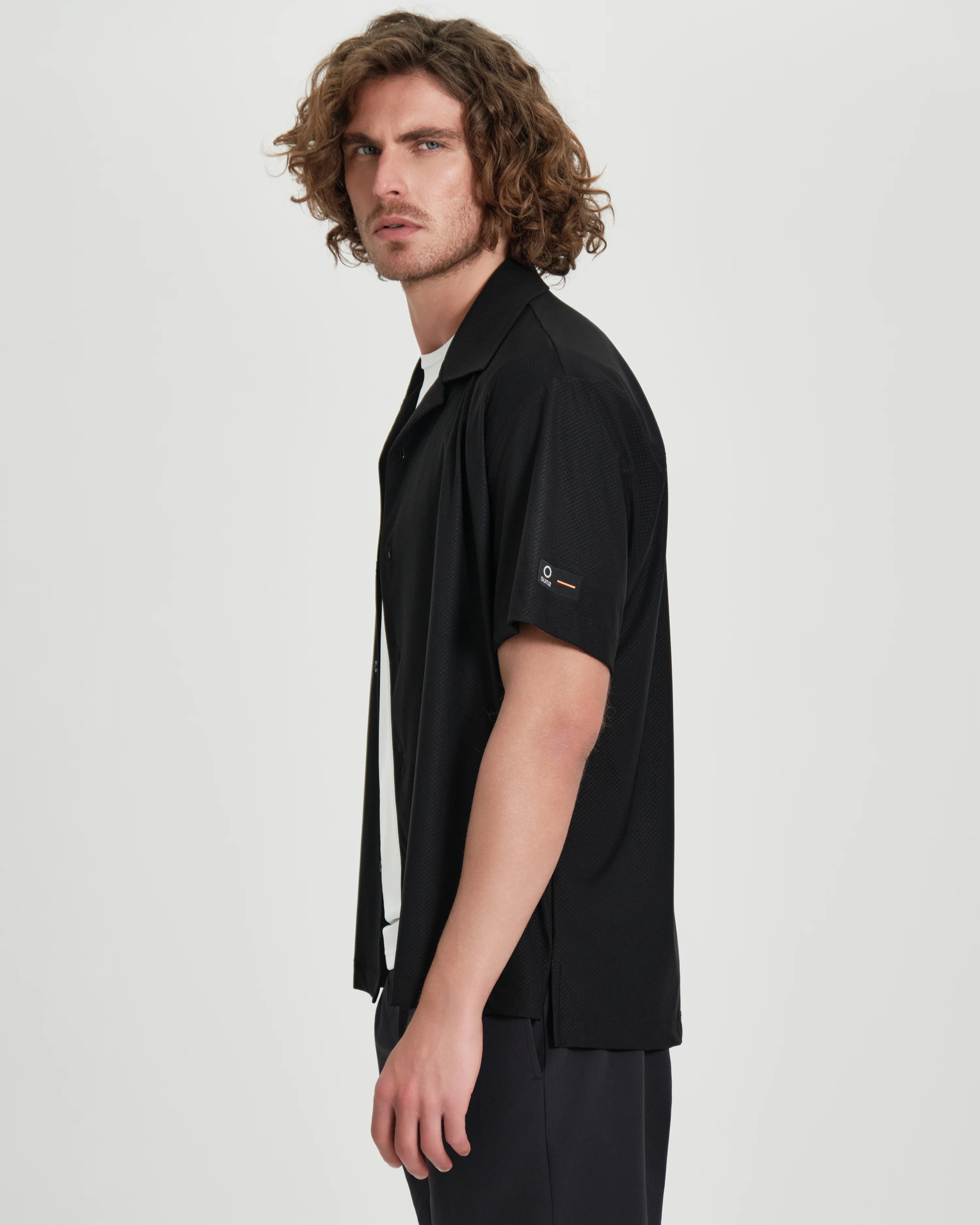 Camicia Uomo Suns Boards Boxy a maniche corte vestibilità comfort fit - Image 7