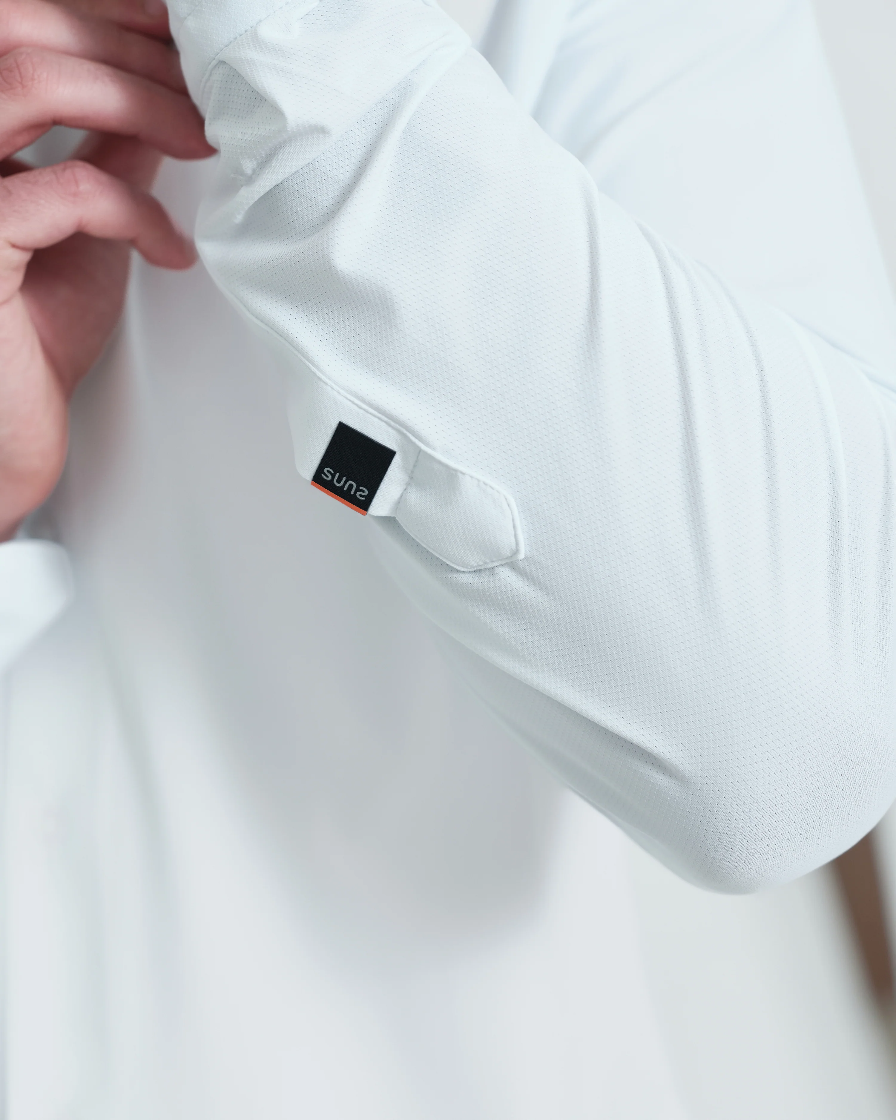 Camicia Uomo Suns Boards Royal in tessuto tecnico stretch - Image 6