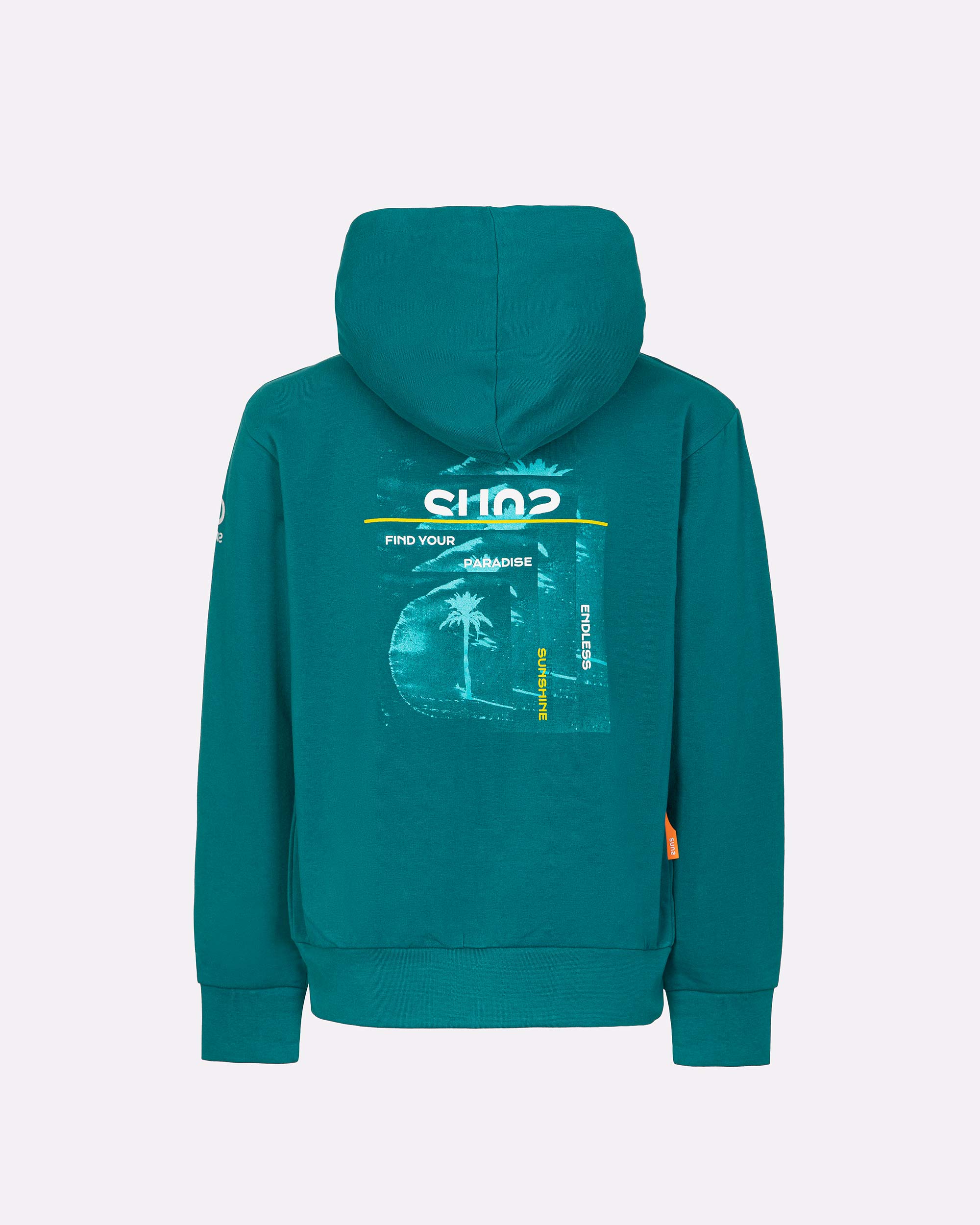 Felpa bambino Suns K Marzio Isla con cappuccio e zip - Image 3