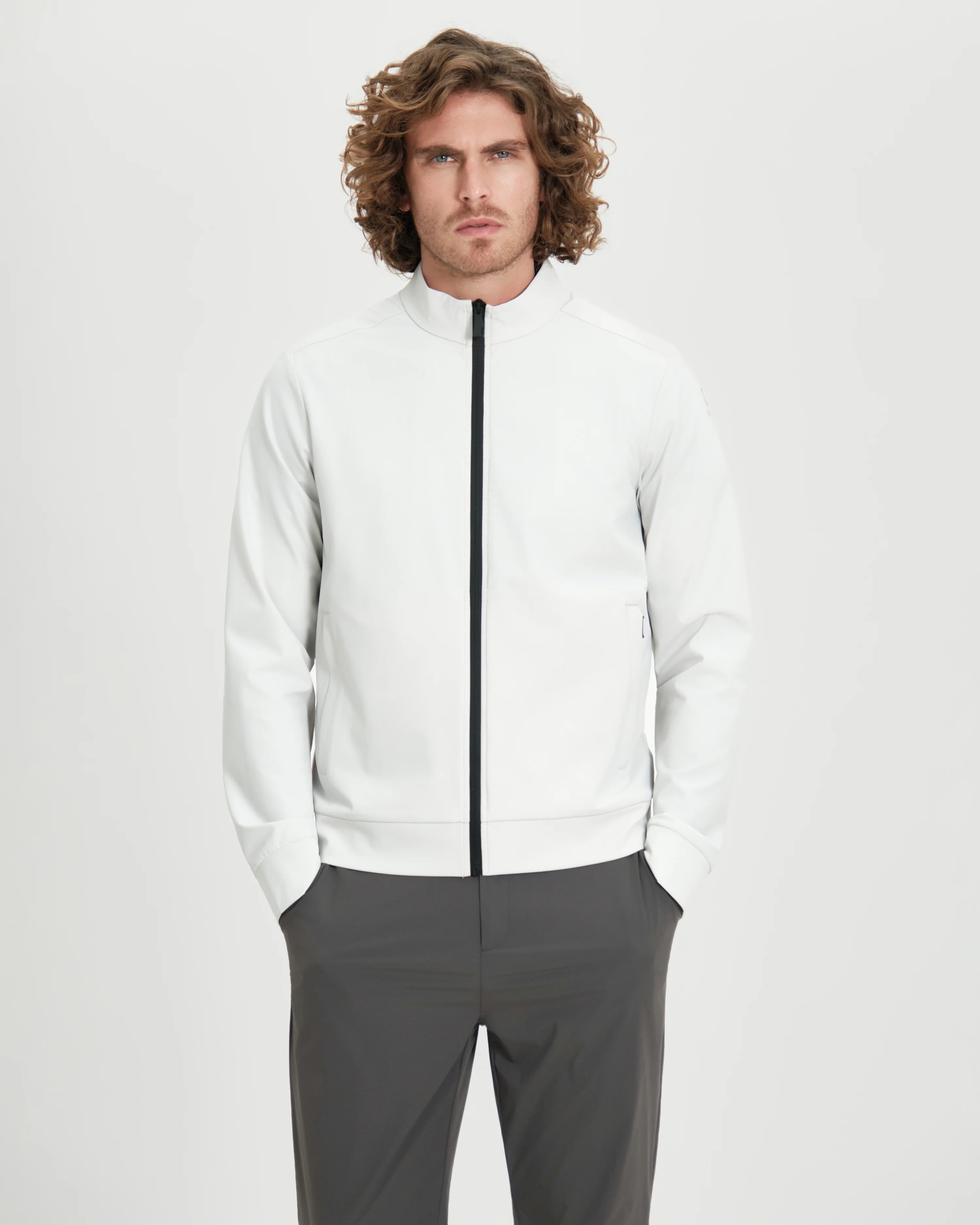 Felpa uomo Suns Boards Terri Teknik con con zip waterproof e collo alto - Image 15
