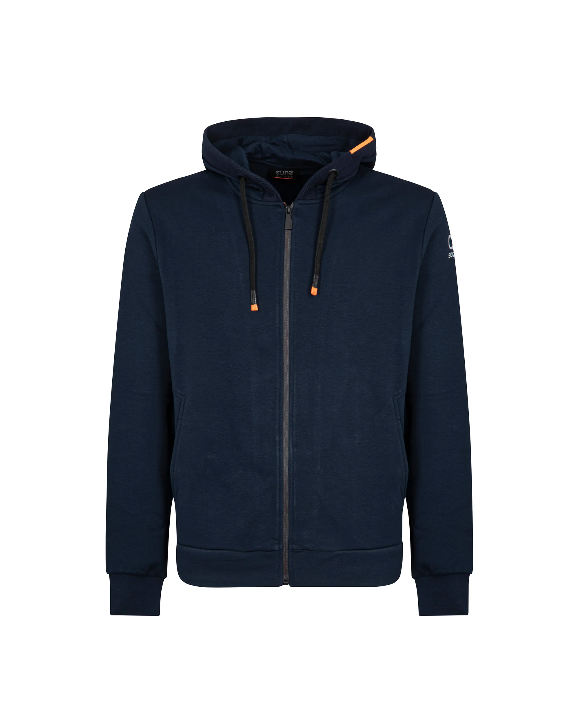 Felpa uomo SUNS Marzio Tag con zip e cappuccio - Image 5