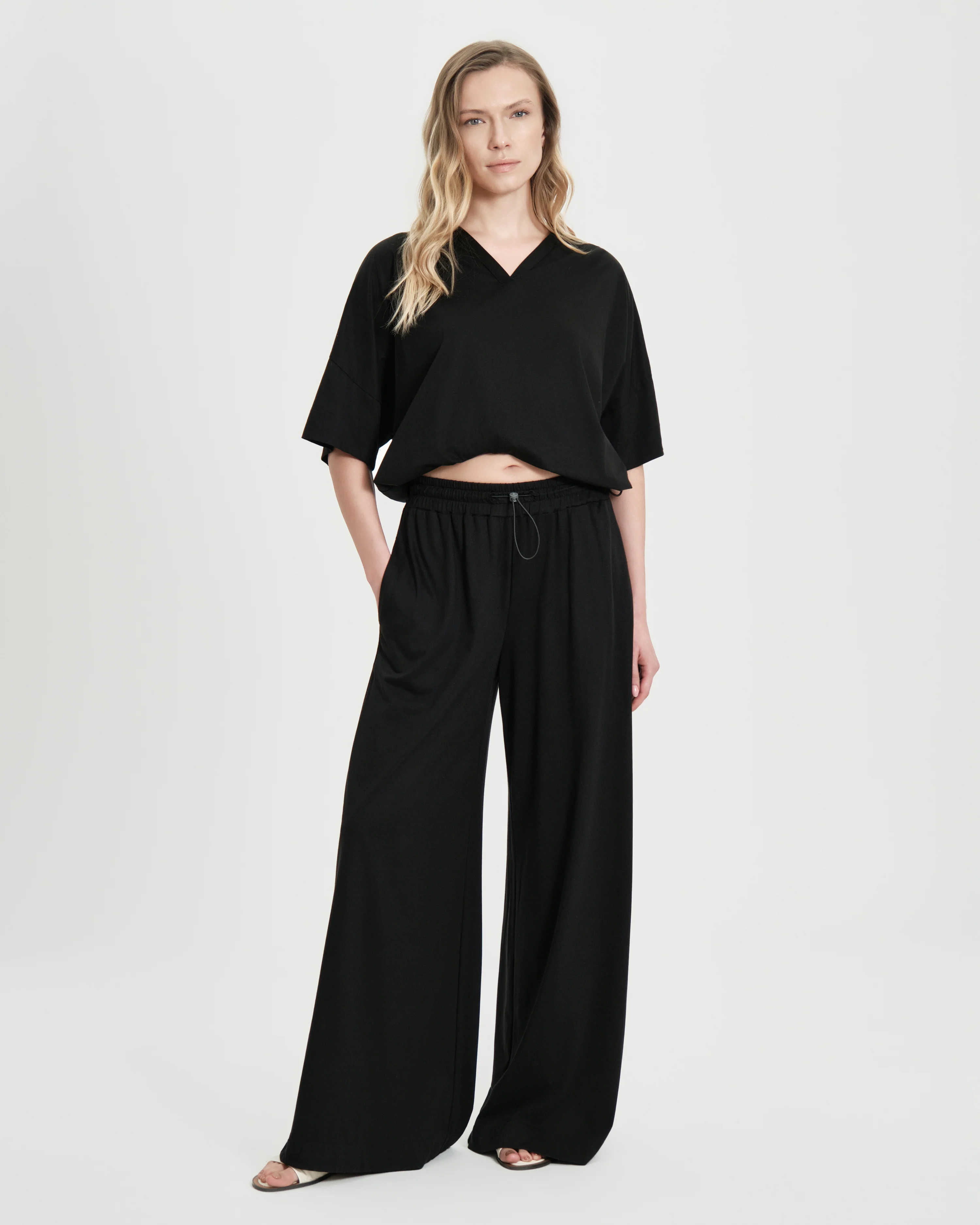Pantalone donna Suns Agamide Cupro in jersey cupro touch - Image 8