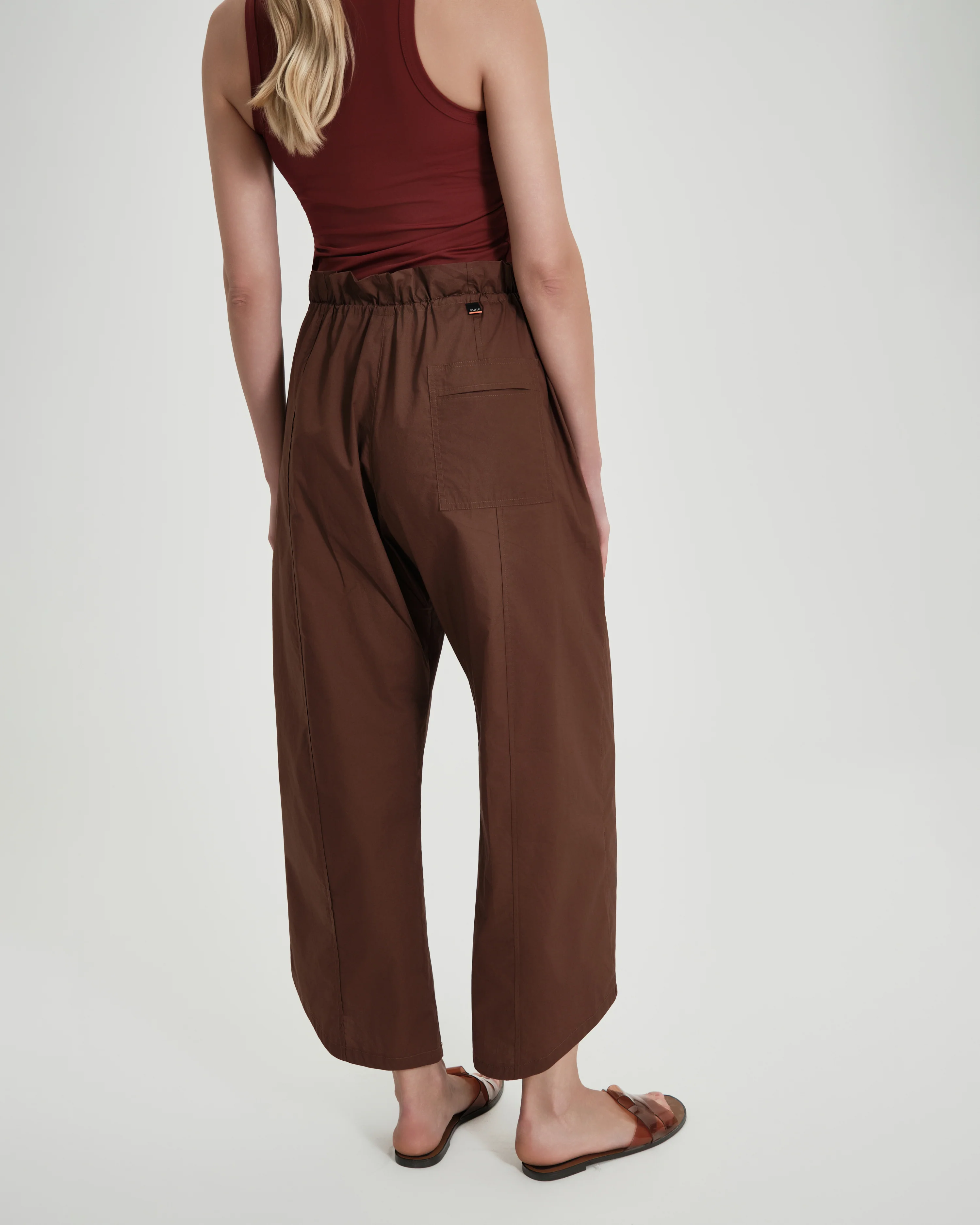 Pantalone donna Suns Nefrite in tela paracadute - Image 3