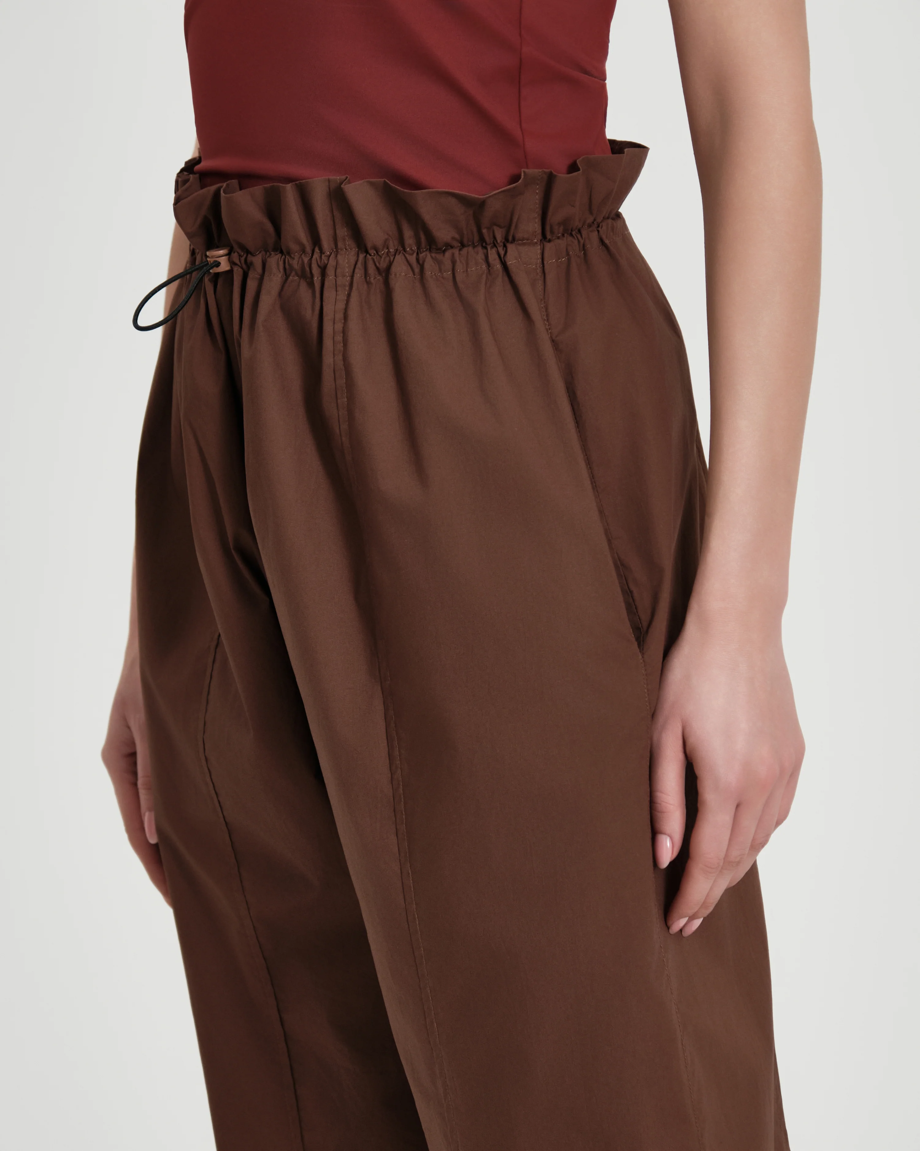 Pantalone donna Suns Nefrite in tela paracadute - Image 4