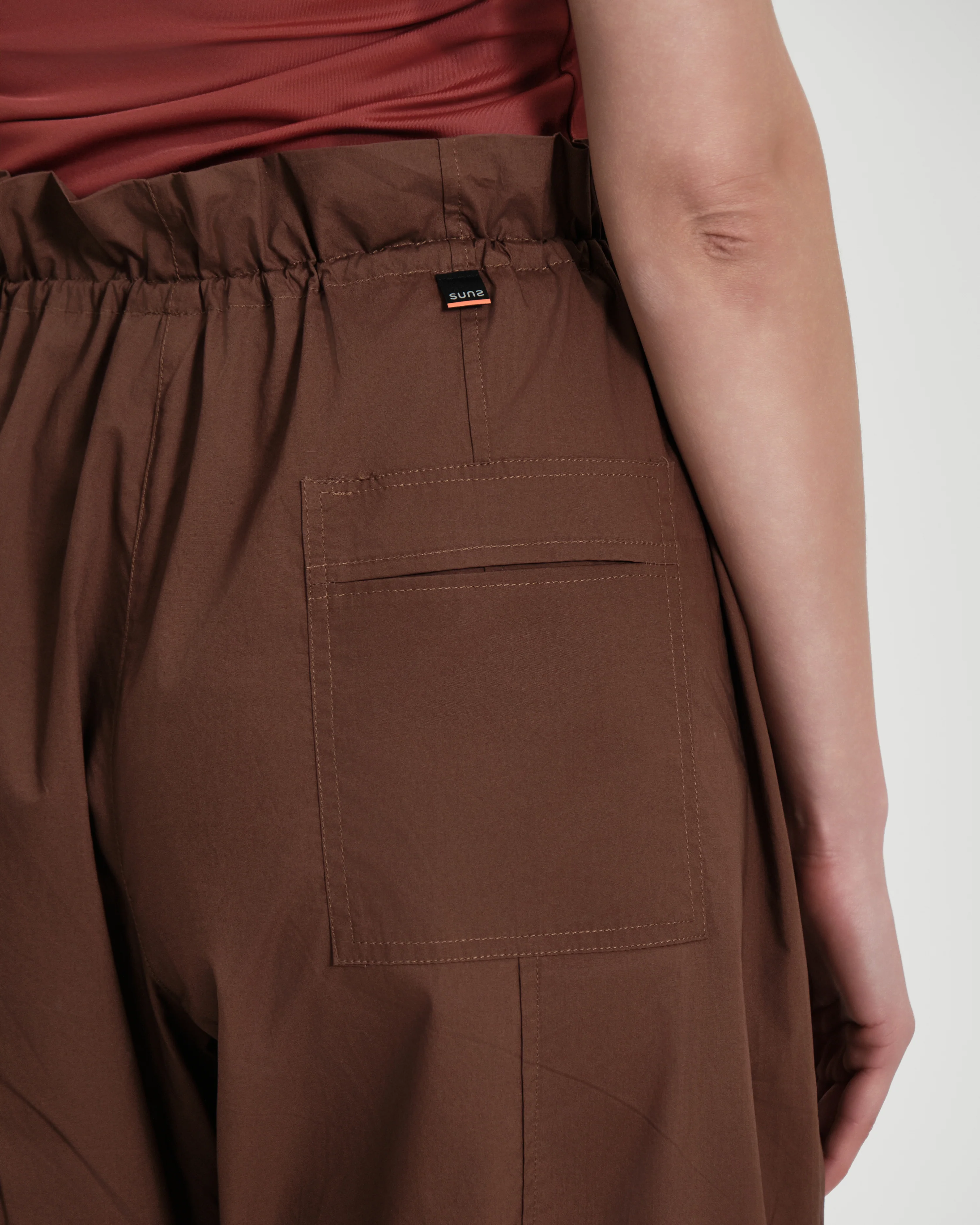 Pantalone donna Suns Nefrite in tela paracadute - Image 5