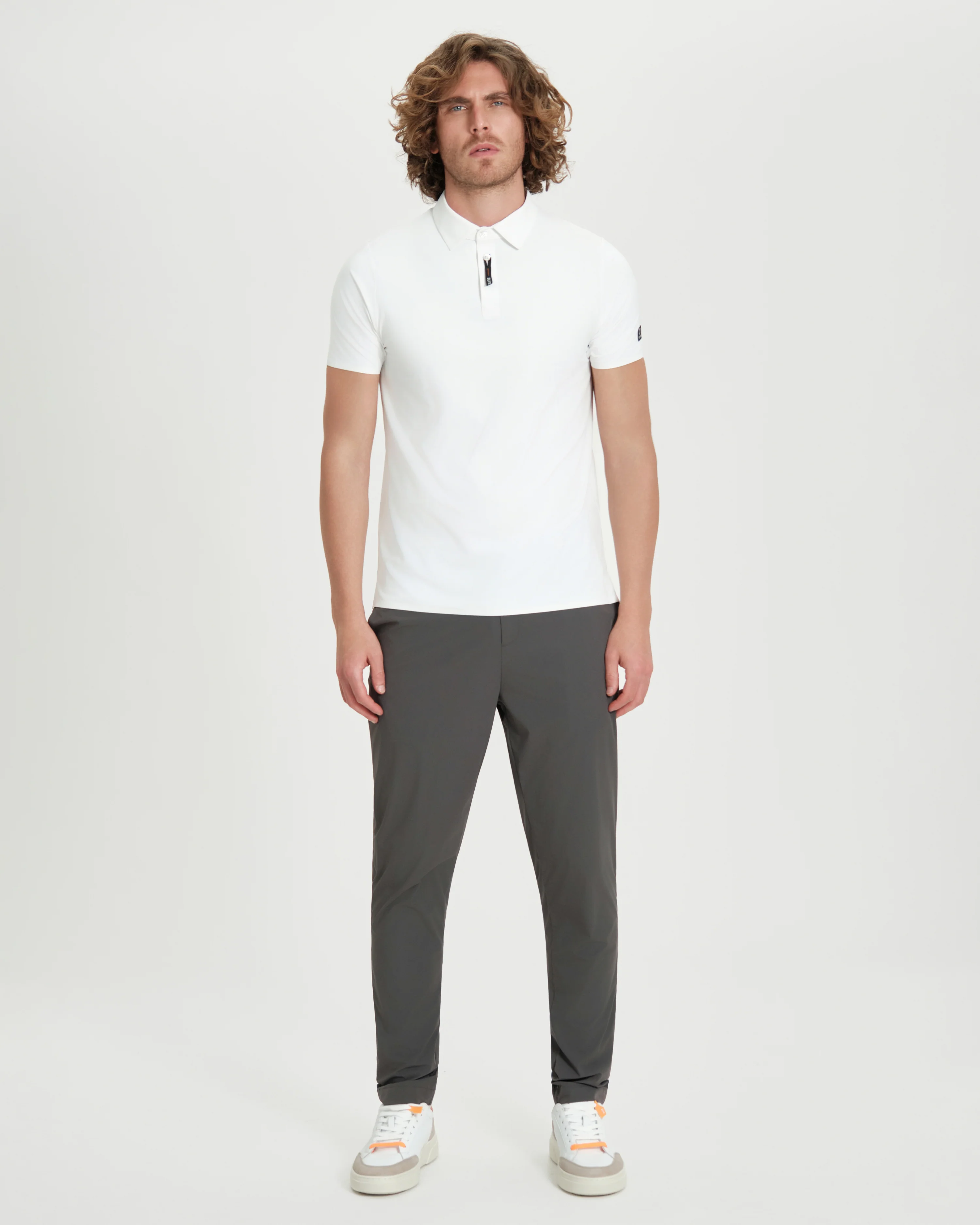 Pantalone uomo Suns Boards Day Tek Plum in tessuto stretch - Image 3