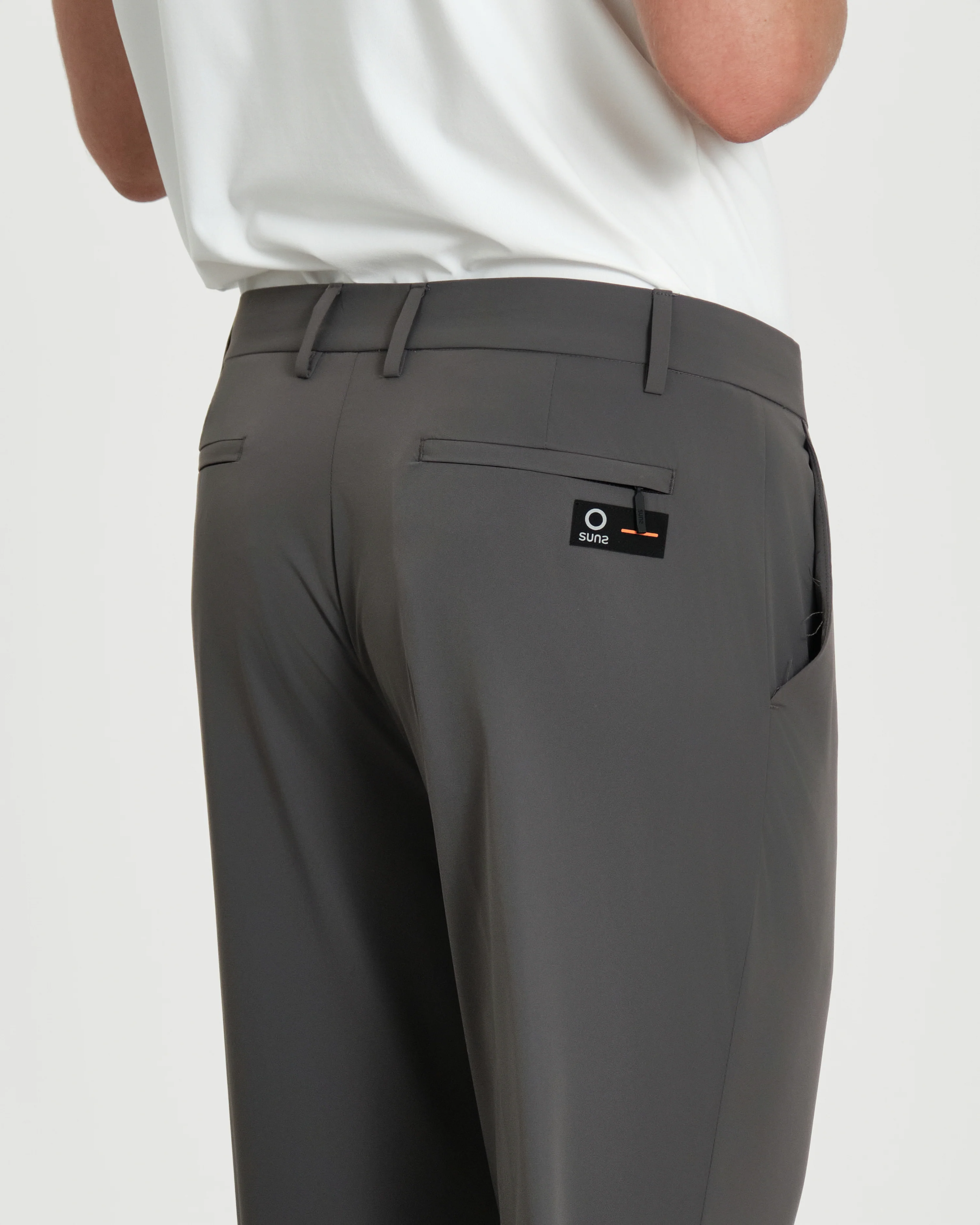 Pantalone uomo Suns Boards Day Tek Plum in tessuto stretch - Image 6