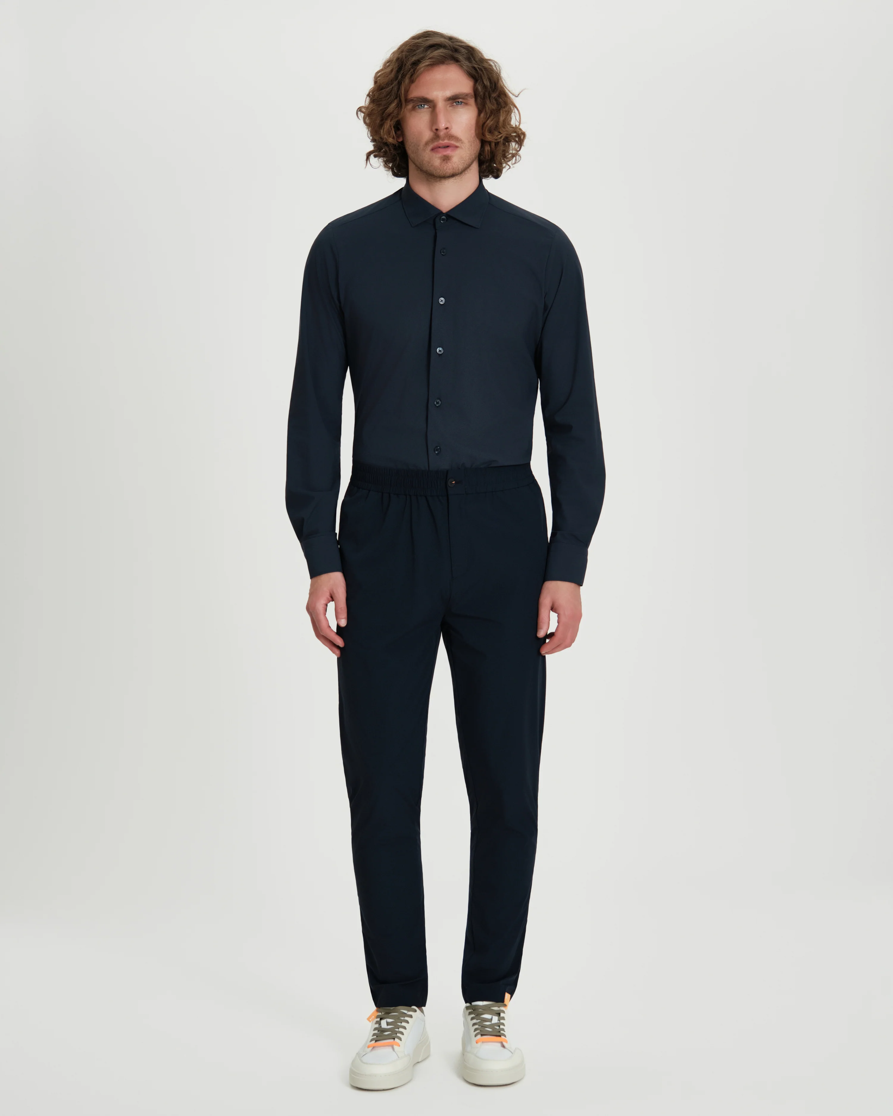 Pantalone uomo Suns Boards Lace Tek Plum in tessuto stretch - Image 8