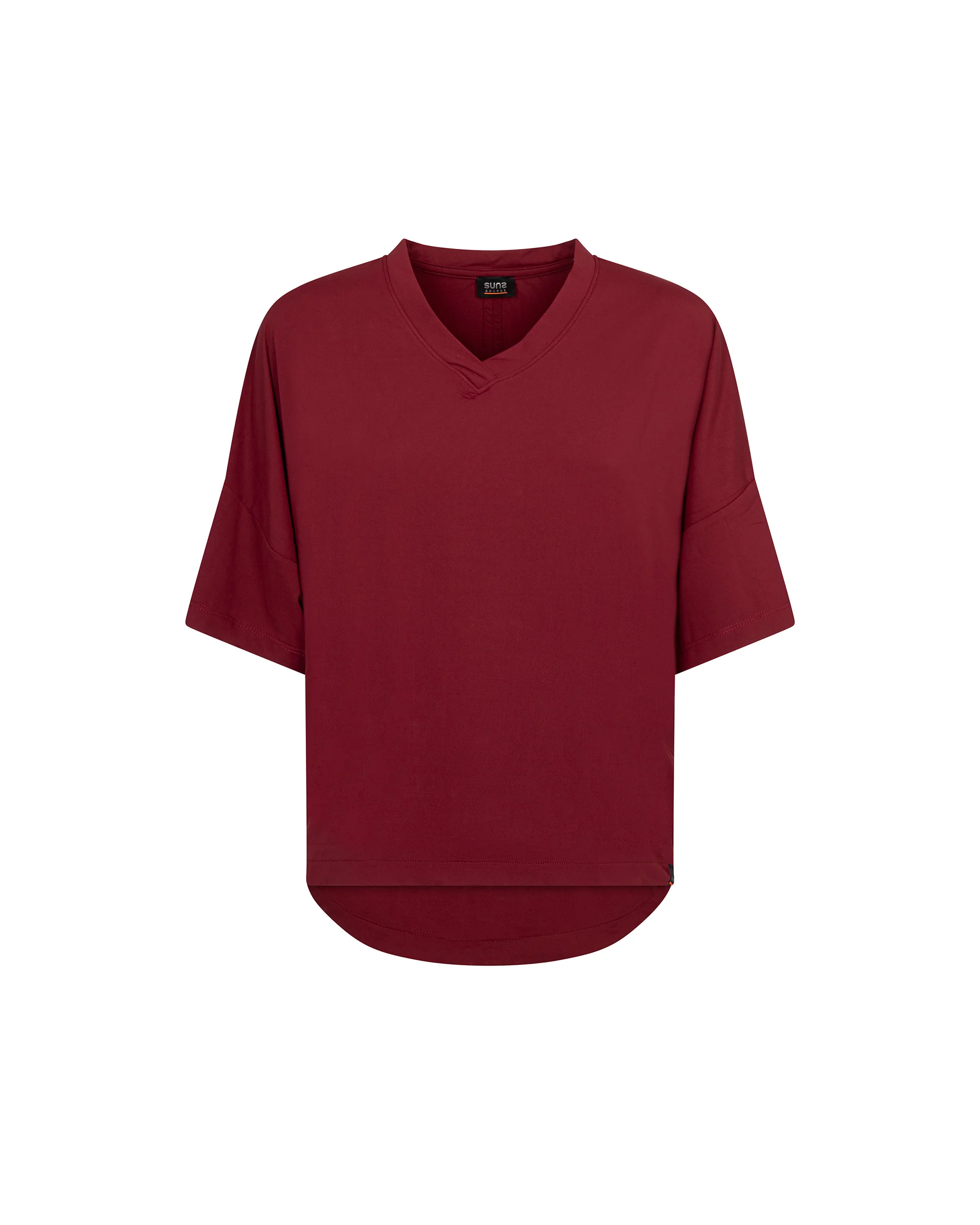 T-shirt donna Suns Calcedonia con scollo a V - Image 13