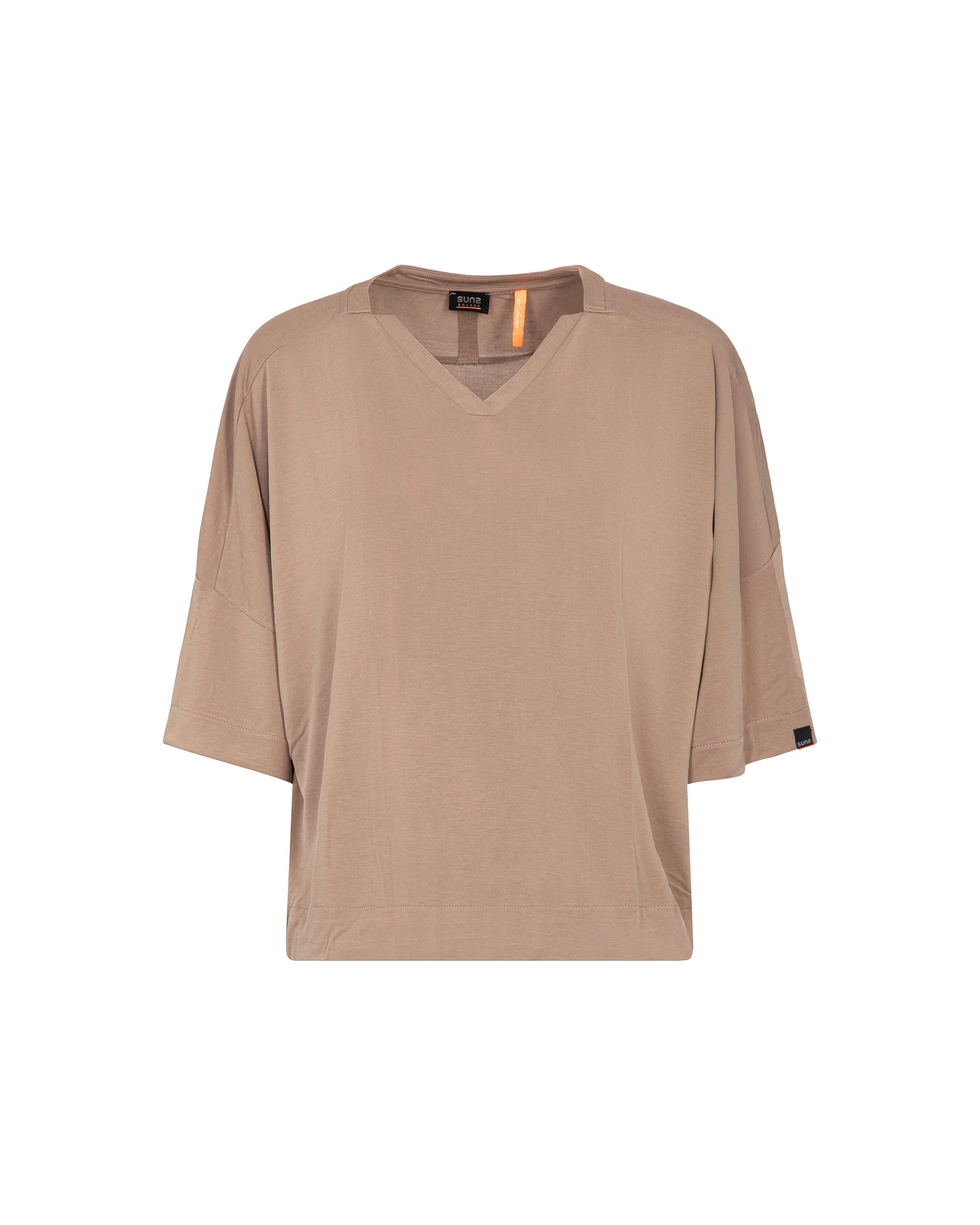 T-shirt donna Suns Iolite Cupro con scollo a V - Image 5
