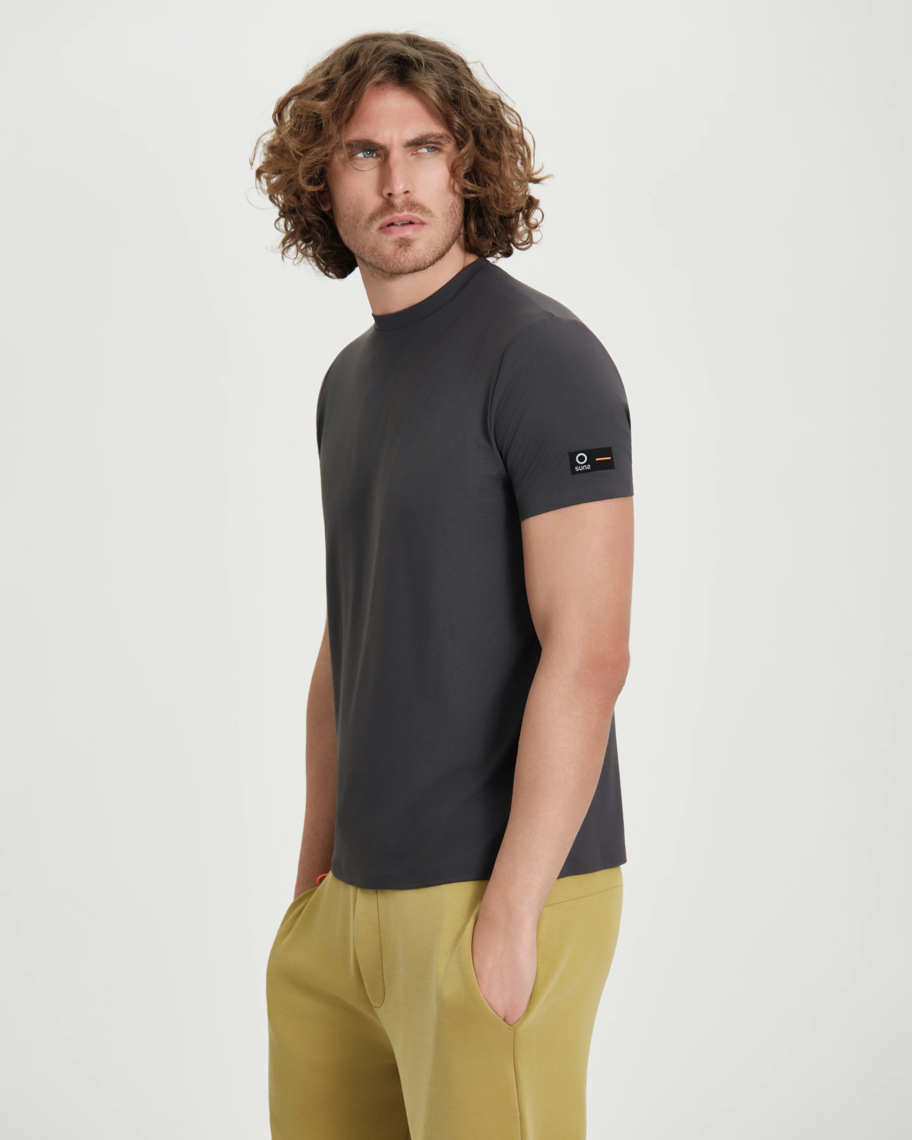 T-shirt uomo Suns Boards Paul Tek Glued in tessuto tecnico - Image 4