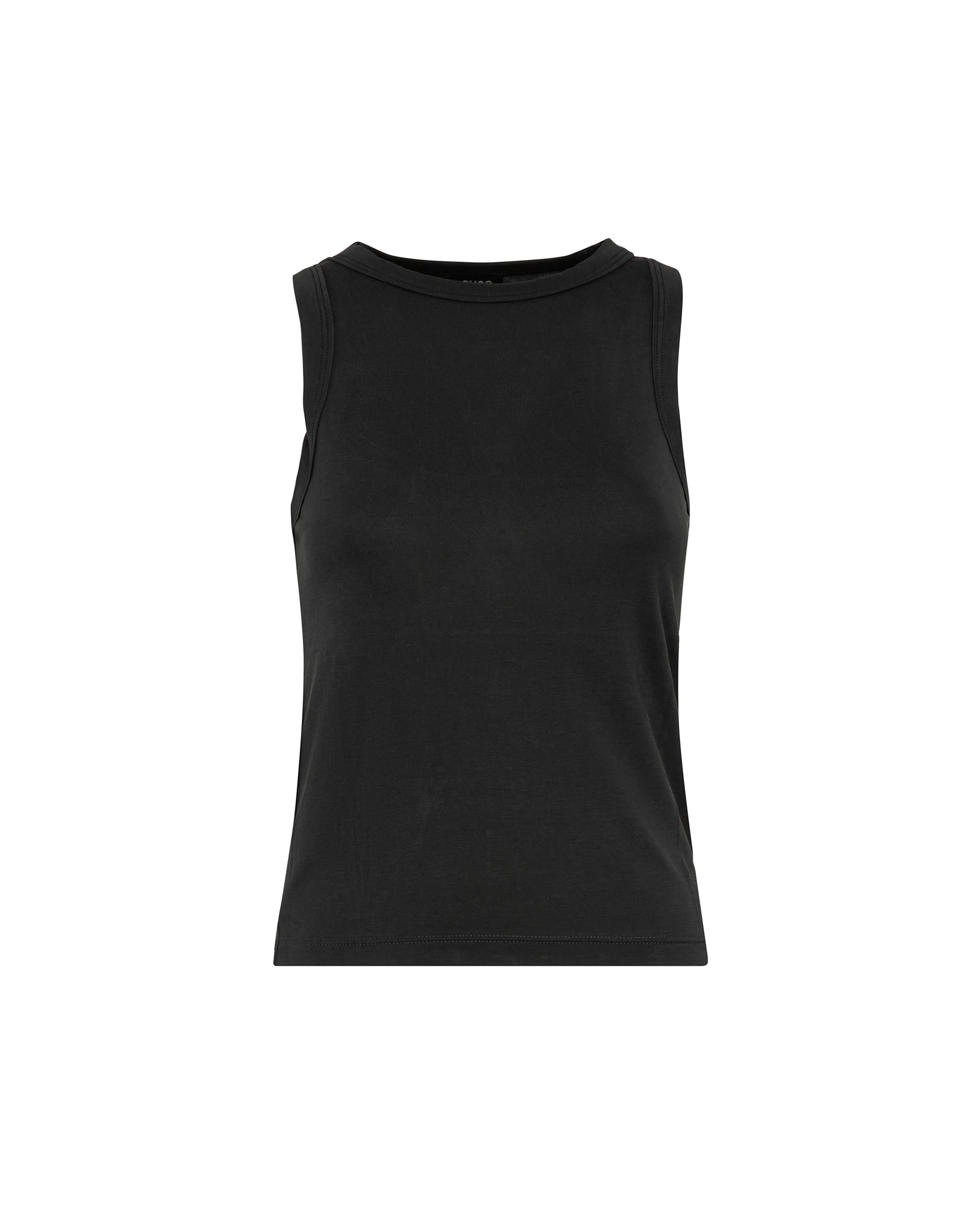 Top donna SUNS Oro Cupro smanicato in tessuto effetto cupro - Image 3